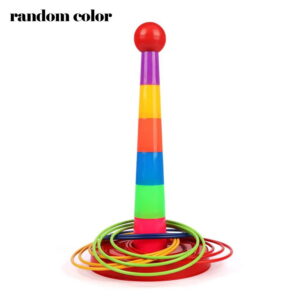 Rainbow Stacking Toy for Kids Adults, Educational Color Recognition & Cognitive Development, Early Learning Preschool Toy, Random Colors