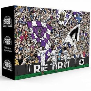 Soccer Puzzle 1000 Piece for Adults – Football Jigsaw Puzzle, Premium Sports Gift for Soccer Fans & Men, Challenging 1000 Piece Puzzle, World Cup Inspired