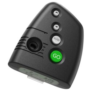 Solvoxa Shot Timer for Shooting Training & Competition – Loud 110dB Buzzer, PAR Timer & Split Times, Belt Clip, Easy-to-Read Display, Ergonomic Design (Emerald Green)
