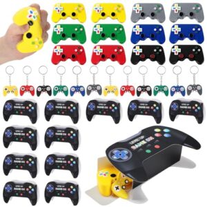 Soulchen 38 Pcs/12 Set Video Game Party Favors, Controller Shaped Toys