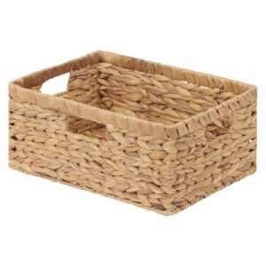 StorageWorks Large Wicker Baskets for Storage, Woven Basket for Gift, 1Pack