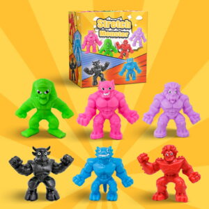 Stress Toysfor Stretch Monster Squeeze Sensory Toys Treasure Box Toys Classroom Goody Bag Stuffers Small Toys Prizes