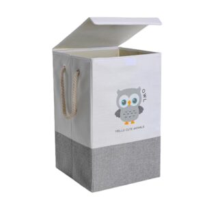 SXLZY Laundry Hampers with lid,Hampers for Bedroom,Laundry Baskets with Handles,Collapsible Laundry Baskets,Hampers for Toys,Clothing,Pillow sheets,Living room Decoration Basket