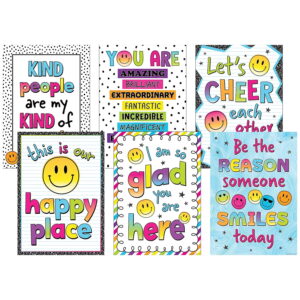 Teacher Created Resources Brights 4Ever Positive Posters, Set of 6