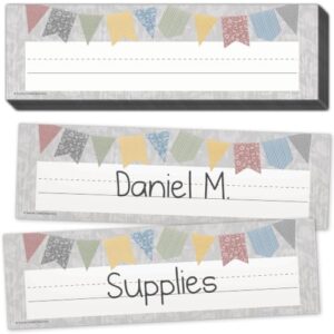 Teacher Created Resources Classroom Cottage Flat Name Plates (TCR7191)