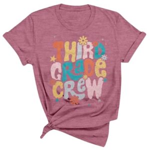 Teacher Shirt Women First Day of School T-Shirt Back to School Tshirts