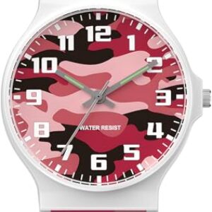 TENOCK Kids Analog Watch 30M Waterproof Boys Girls Ages 5-15 Learning Time
