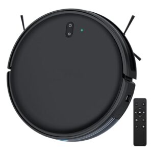 Thamtu Robot Vacuum and Mop for Hardwood Floor, Low-Pile Carpet, Pet Hair | Robot Vacuum and Mop Automatic Recharging Vacuum Robot