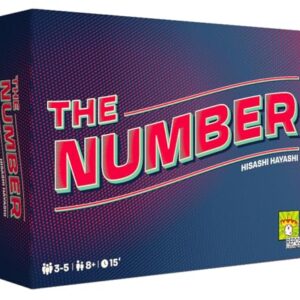 The Number Party Game - Fast-Paced Number Strategy Game, Fun Family Game for Kids & Adults, Ages 8+, 3-5 Players, 15 Minute Playtime, Made by Repos Production