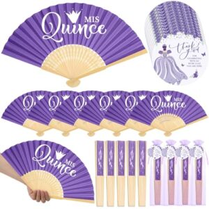 Threehoney 50 Sets Quinceanera Party Favors for Guest, 50 Sets, Purple
