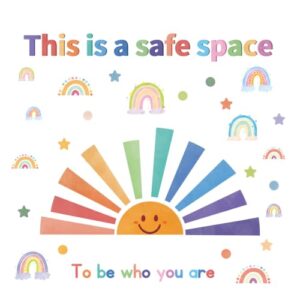 TOARTi This is a Safe Space Inspirational Decal Classroom Window Cling