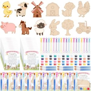 VioraWhite 24 Set Birthday Party Favors for Farm Animal Party Supplies