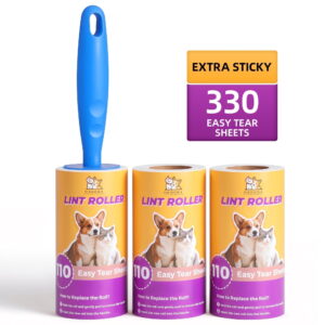 Yecaye Lint Roller, 3 Count, 330 Sheets Total