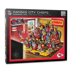 YouTheFan NFL Kansas City Chiefs Purebred Fans “Nailbiter” Puzzle