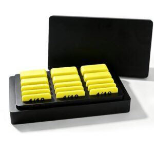 ZLGCJDM 16 Pcs Premium Woodworking Setup Blocks Set with Storage Case
