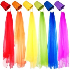 Zonon 6 Sets Art Paint Rainbow Classroom Wall Decoration