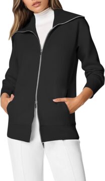 at Amazon!!!COCOMARTS Zip Up Hoodies