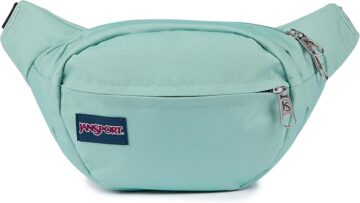 JanSport Fifth Avenue Fanny Pack Crossbody Bags for Women, Men - Stylish, Durable Waist Bag with Adjustable Belt, Mai…