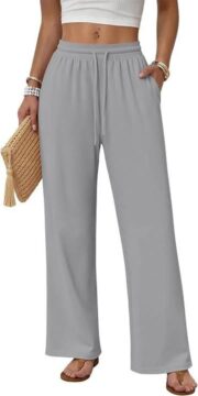JEKAOYI Women's Wide Leg Pants with promo code M4EIDG00 at checkout
