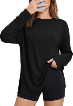Oversized Long Sleeve Tees with promo code IXHZGC8D at checkout!!! ad