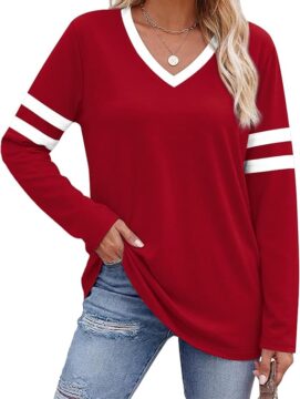OFEEFAN Women's Long Sleeve Tunics