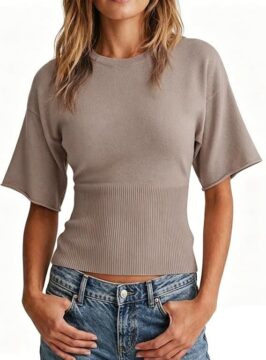 Women's Fitted Knit Tops with promo code ZOTJX77R at checkout!!! ad
