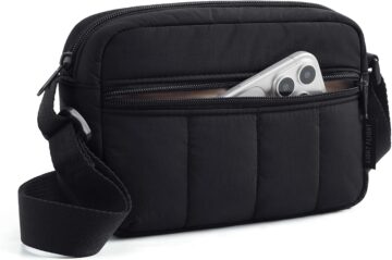 Mini Crossbody Bags for Women Travel Purse, Cross Body Bag with Pockets