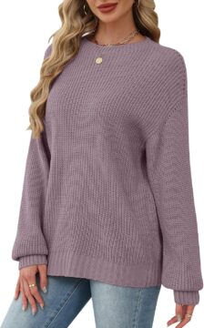 Lylinan Womens Sweaters Long Sleeve Sweatshirts for Women
