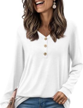HOTGIFT Long Sleeve Tunic Blouses!! ad