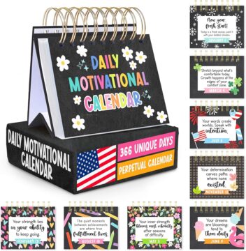 Daily Motivational Quotes for Desk - Inspirational Desk Calendar 2027
