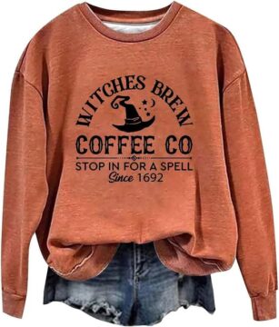 Halloween Witch Coffee Sweatshirts with promo code WS8ICOSH at checkout!!! ad