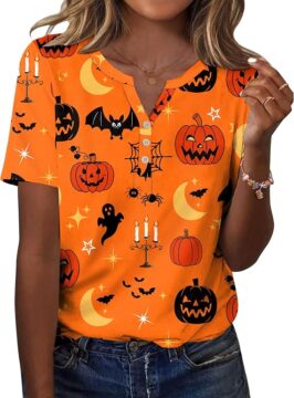 Zeagoo Womens Short Sleeve V Neck T Shirts