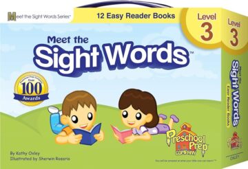 Meet the Sight Words - Level 3 - Easy Reader Books (Boxed Set of 12 Books)