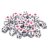 0.31in, Digital Dice, 100pcs, Acrylic Dice, Square Corner, White