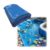 1-10 M Width 4-15M Length 12 Mil Thickness Blue HDPE Koi Fish Pond Liner for Water Garden Waterfall Fountain Outdoor Ponds Streams, Puncture Resistant(6x15m)
