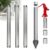 1-1/4″ Sand Point Well Kit – 36″ Drive Point with 60 Mesh Screen, 39″ Galvanized Pipes & Couplings, Heavy Duty Shallow Well Drilling Kit for Sandy Soil, DIY Driven Well Installation Withwaterpump-4m