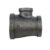 1-1/4″ X 1″ X 1/2″ BLACK IRON REDUCING TEE, UL/FM Listed