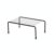1-Pack Iron Wire Spice Rack, Countertop Organizer for Kitchen Cabinet and Pantry, 13 x 3.3 x 4.3 Inches