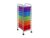 10-Drawer Rolling Storage Cart with Lockable Wheels, Multicolor