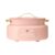 10-in-1 6Qt Electric Multi-Cooker – Slow Cooker, Rice Cooker, Steamer & More | Touch Control, Oven-Safe, Dishwasher-Safe (Pink Rose)