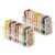 10-Slot Clear Phone Case Organiser Box with Detachable Divider (2, Clear)