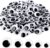 10000Pcs 8mm Black Wiggle Googly Eyes with Self-Adhesive Big Packaging