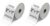 1000 2×1 Thermal Labels Roll, HUOJI White Thermal Printer Labels for Shipping, Barcode, and Packaging, Compatible with Rollo, Zebra, Munbyn Printers(Commercial Grade Stickers) (Pack of 2)