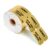 1000 Golden Metallic Foil Raffle Tickets Double Roll for Events Carnivals