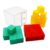 1000ml Transparent Container 27 3cm Side Cube 3 Colors Volume Capacity Unit Demonstrator
