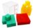 1000mL Transparent Cubic Volume Demonstrator, 27 Multi-Color 3cm Unit