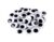1000Pcs 20mm Black Wiggle Googly Eyes with Self-Adhesive Big Packaging