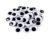 1000Pcs 25mm Black Wiggle Eyes with Self-Adhesive 25mm Big Packaging