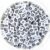 1000Pcs 6x6mm Acrylic Square Alphabet Beads Black