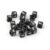1000pcs Acrylic Black Letter Beads Square Cube Alphabet Spacer Beads